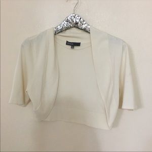 Donna Ricco | White Shrug | XL